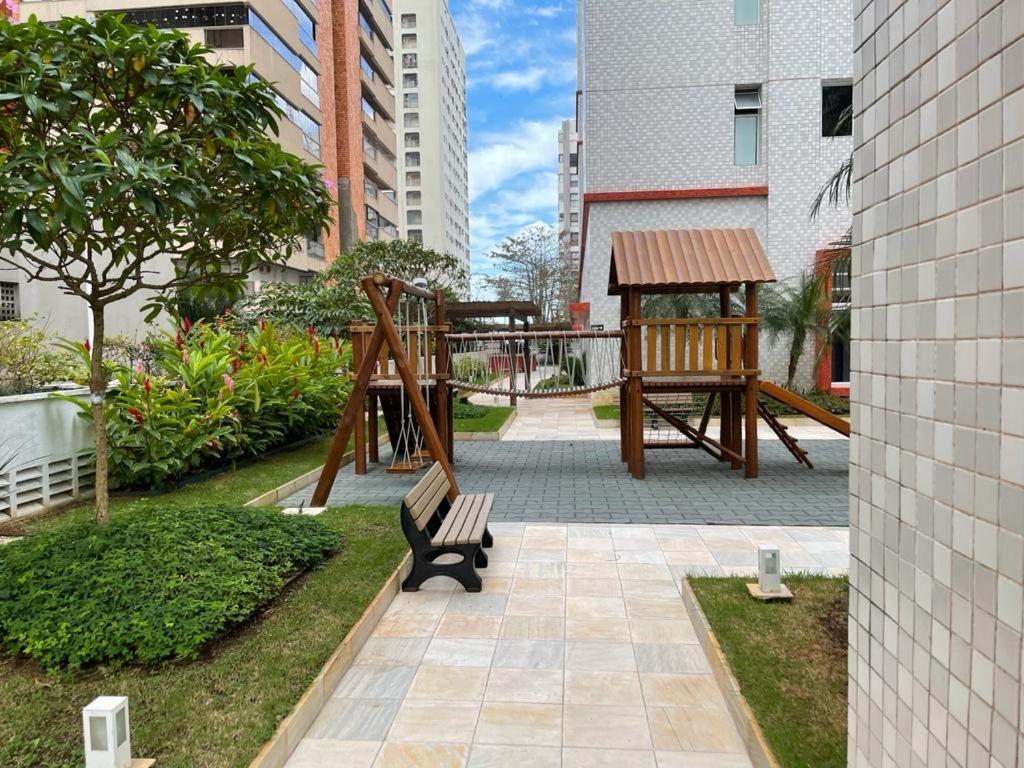 Lindo Apartamento A 50 Metros Da Praia Guarujá Kültér fotó