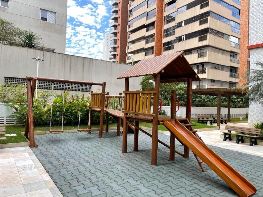 Lindo Apartamento A 50 Metros Da Praia Guarujá Kültér fotó