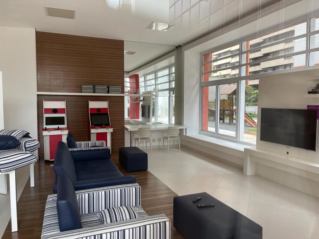 Lindo Apartamento A 50 Metros Da Praia Guarujá Kültér fotó